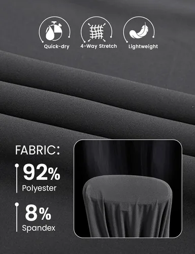 Miniatura 4 de Pantalones Rdruko para correr, casuales para hombre, ligeros, transpirables, de secado rápido, para senderismo, correr, deportes al aire libre