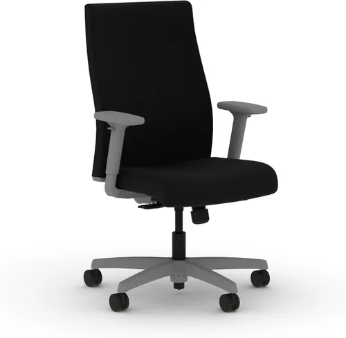 Miniatura 34 de HON Ignition 2.0 - Silla de oficina de tela, tapizada, brazos ajustables, silla de oficina ergonómica ejecutiva reclinable, con inclinación
