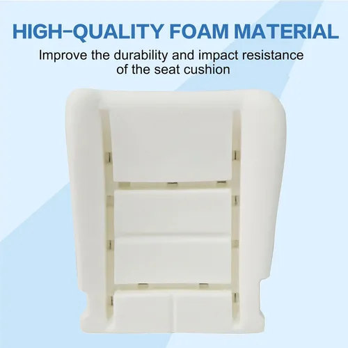 Miniatura 4 de SecosAutoparts Funda de Espuma para Asiento Inferior del Conductor Compatible con Ford F250 F350 F450 Lariat 2002 2003 2004 2005 2006 2007
