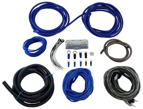 Miniatura 8 de Harmony Audio Kicker 46TL7T82 Car Audio L7T - Paquete de subcaja delgada de 8 pulgadas con amplificador Harmony HA-A400.1 y kit de amplificador