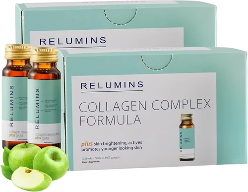 Miniatura 11 de Relumins La bebida de colágeno más avanzada del mundo, 10,000 mg con glutatión y antioxidantes, colágeno líquido número 1 de Estados Unidos