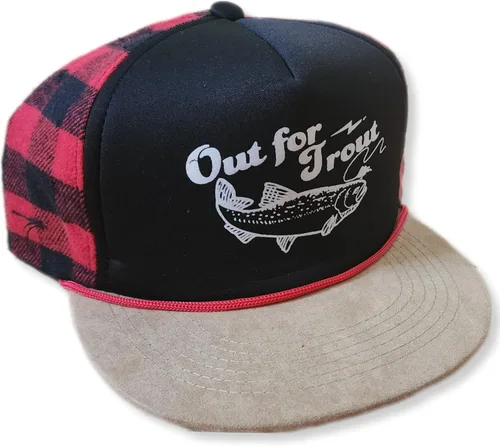 Miniatura 66 de ThatsRad Out for Trout Corduroy Snapback Sombrero Gorra Pesca con Mosca Pescador