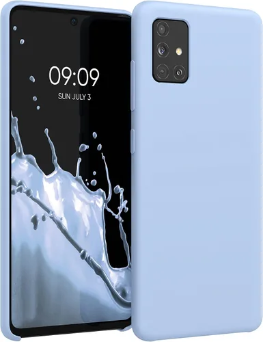 Miniatura 38 de kwmobile Funda compatible con Samsung Galaxy A32 5G - Funda de silicona TPU con acabado suave - Rosa impresionante