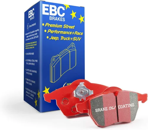 EBC Brakes Redstuff - Juego de pastillas de freno deportivas serie 3000 DP31853C para FISKER, DODGE (Estados Unidos), Chevrolet, Cadillac, Dodge y