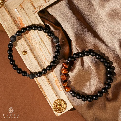 Miniatura 27 de Pulseras de cristal para mujeres y hombres, regalos de cumpleaños, hechas a mano de 0.236 in con cuentas de piedra para equilibrio de chakras