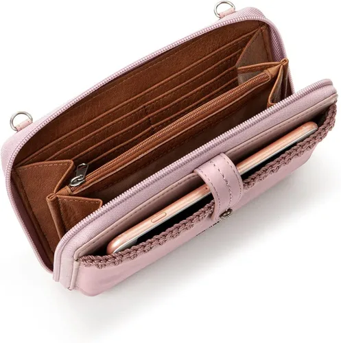 Miniatura 3 de The Sak Iris Large Smartphone Crossbody Bag in Leather Detachable Wristlet Strap