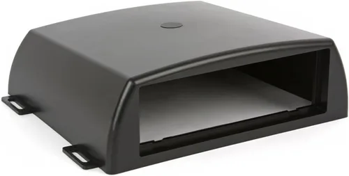 Miniatura 6 de Scosche UDEB - Recinto de instalación universal para radio DIN para debajo del tablero o en la parte superior, kit de instalación estéreo