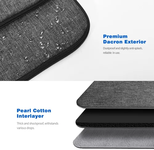 Miniatura 4 de Dadanism Funda de transporte para tablet de 13.3 pulgadas para MacBook Neo de 13 pulgadas 2026, MacBook Air M5/M4 de 13 pulgadas, iPad Air M4/M3