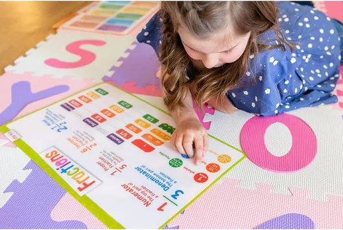 Miniatura 8 de merka Manteles individuales para niños, manteles individuales infantiles para mesa de comedor, manteles individuales educativos para niños, suma