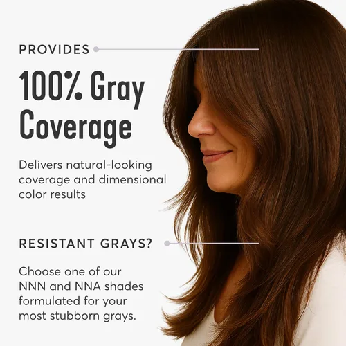 Miniatura 2 de Madison Reed - Kit de color de cabello radiante, tinte permanente para el cabello, 100 % cobertura de canas, sin amoníaco, castaño claro Véneto 7NVA