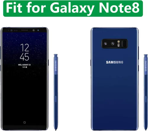 Miniatura 2 de MODOS LOGICOS Funda para Samsung Galaxy Note 8, [Cartera desmontable Folio] [2 en 1] [Almacenamiento de efectivo con cremallera]