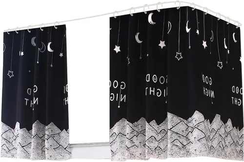 Miniatura 47 de Cortinas para litera individual y doble, cortinas de tienda de campaña para cama, tela a prueba de polvo, cortinas de privacidad para debajo