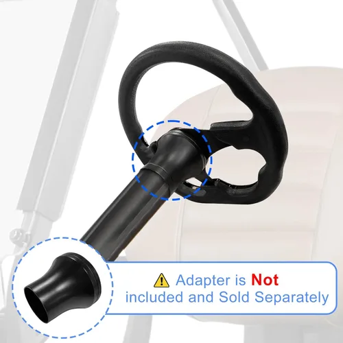 Miniatura 5 de Volante para carrito de golf, compatible con EZGO TXT RXV, Club Car DS Precedent Tempo, Yamaha G2-G29 para la mayoría de los carritos de golf