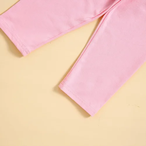 Miniatura 8 de Aruzig Conjunto de ropa con camisa y pantalones florales para niñas pequeñas