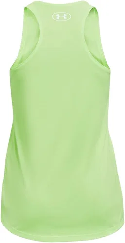 Miniatura 2 de Under Armour Camiseta sin mangas con logotipo grande para niña