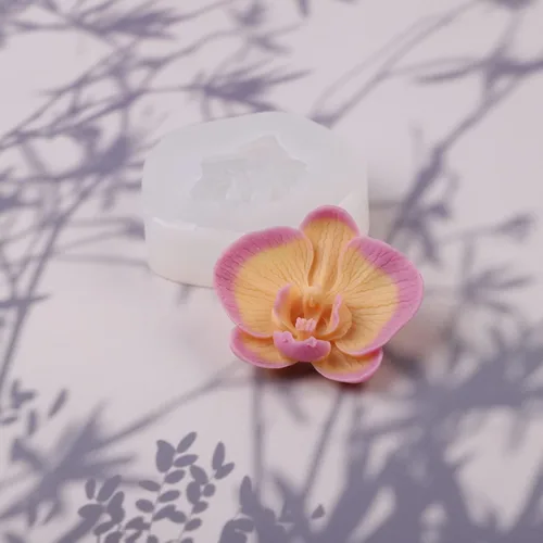 Miniatura 4 de Phalaenopsis - Molde de resina perfumada para velas – Moldes de silicona de fundición de resina para decoración del hogar y fabricación de velas