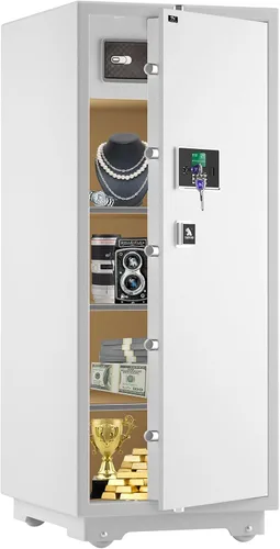 Miniatura 18 de TIGERKING Caja Fuerte Grande de Servicio Pesado, Caja Fuerte Digital de Seguridad para el Hogar de 3.47 Pies Cúbicos con Cerradura de Combinación