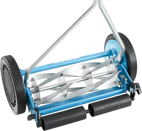 Miniatura 79 de American Lawn Mower Company 1204-14 Cortacésped de carrete de empuje de 4 hojas de 14 pulgadas, color rojo