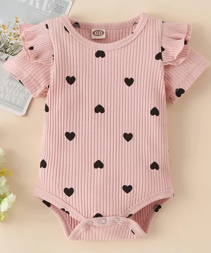 Miniatura 4 de Conjunto de mameluco y pantalón de manga larga para niña de 3 piezas