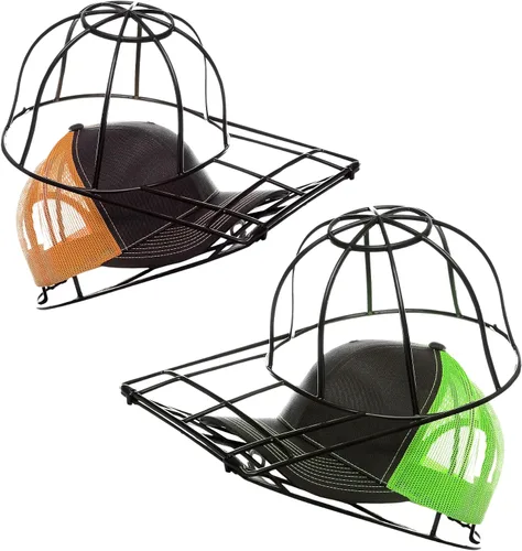 Miniatura 13 de BallcapBuddy - Limpiador de sombreros original y patentado, lavadora de sombreros para lavadora o lavavajillas, marco de arandela de tapas para Negro
