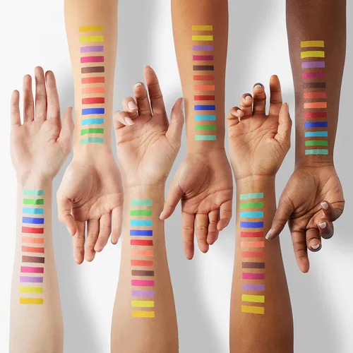 Miniatura 4 de docolor Paleta de sombras de ojos de 54 colores, paleta de sombras de ojos con piedras preciosas altamente pigmentadas, mate, purpurina, brillos
