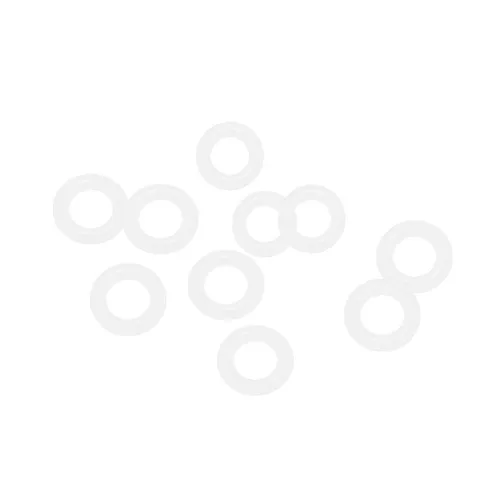 Miniatura 9 de uxcell Juntas tóricas de silicona, 0.512 in OD 0.323 in ID 0.094 in Ancho VMQ Junta de sello para válvulas de compresor reparación de tuberías