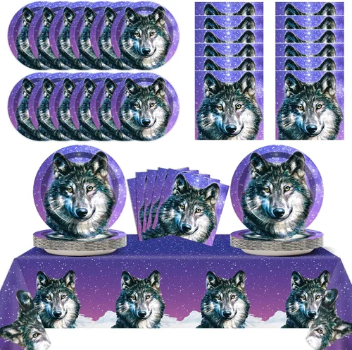 Miniatura 19 de Suministros para fiesta de cumpleaños de serpiente de reptil, sirve 24 platos de papel para fiesta de lagarto, servilletas, mantel de serpiente