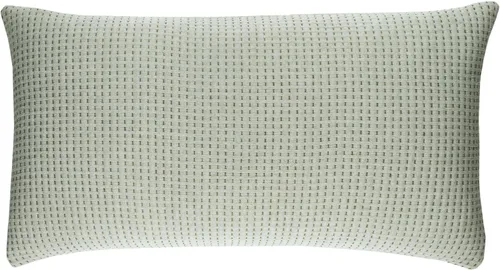 Miniatura 5 de Pine Cone Hill Pick Stitch Evergreen - Funda de almohada de Matelasse, tamaño estándar, patrón sólido verde