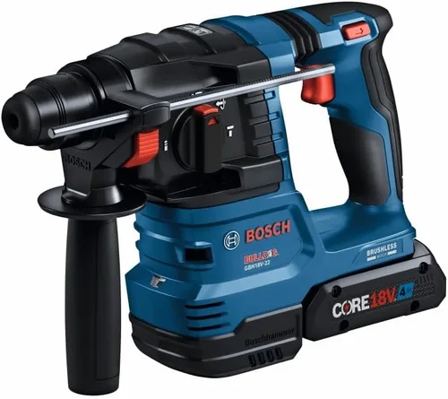 Miniatura 7 de Bosch GBH18V-22K24 Kit de martillo giratorio sin escobillas SDS-plus® Bulldog™ de ¾ pulgadas de 18V con (2) baterías de alimentación avanzada