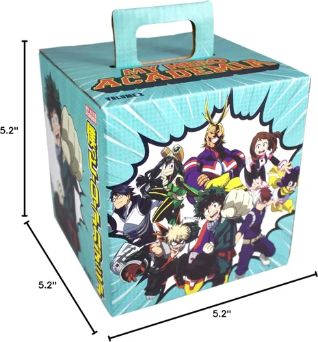 Miniatura 7 de Toynk My Hero Academia LookSee - Caja de regalo misteriosa 5 coleccionables oficiales de Boku No Hero Incluye arte de pared, pin esmaltado y más