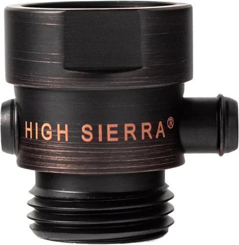 Miniatura 11 de High Sierra® - Válvula de goteo de latón sin plomo para cabezales de ducha. Para pausa y control de presión. Botón fácil de pulsar que reduce