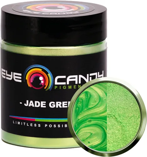 Miniatura 15 de Pigmento en polvo de mica "Chartreuse" (0.88 oz), aditivo multiusos para manualidades Carpintería, bombas de baño naturales, resina, pintura