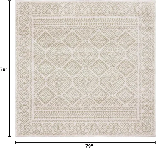 Miniatura 259 de Safavieh - Alfombra decorativa de la colección Tulum, modelo TUL264F, estilo marroquí, bohemio y desgastado, no suelta pelusa, para sala, vestíbulo