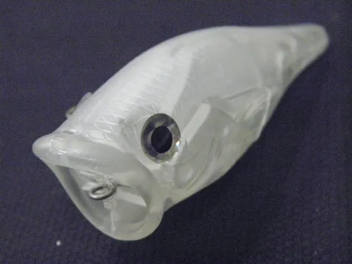 Miniatura 3 de 10 Señuelo en Blanco sin Pintar Minnow Crankbait de Agua Superior sin Labios Jerkbait Señuelos de Pesca UPT626P10