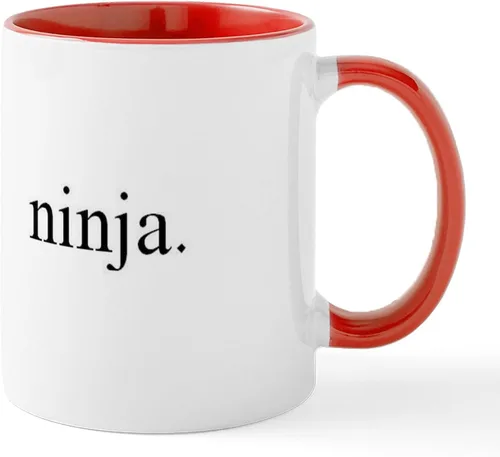 Miniatura 10 de CafePress Ascii - Taza de café de cerámica, taza de té, 11 onzas