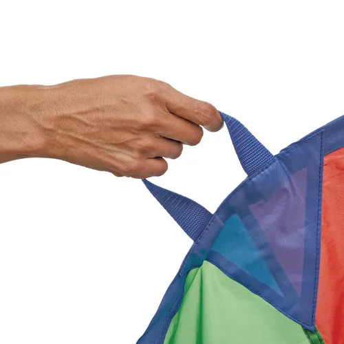 Miniatura 4 de Excellerations Brawny - Paracaídas de 6 pies para niños con 8 asas, juguete para niños, paracaídas de gimnasio