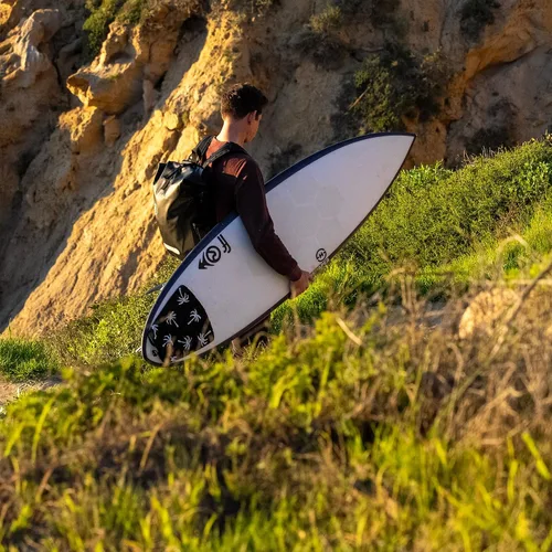 Miniatura 6 de Ho Stevie! Mochila de surf impermeable de 25 litros, diseñada para la aventura, cierre superior enrollable que mantiene tu equipo seco en la bolsa