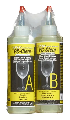 Miniatura 8 de PC Products Kit de pasta adhesiva epoxi transparente, de dos partes con pistola dispensadora y paquete de 3 cartuchos de 1.7 fl oz, 75333