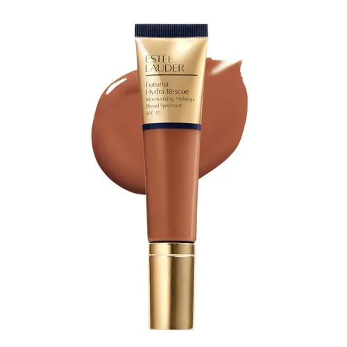 Miniatura 19 de Estée Lauder Futurist Hydra Rescue Moisturizing Foundation Makeup SPF 45 for a 12-Hour Glow, 1.2 Fl Oz 2W1 Dawn - Ligero-medio con matices cálidos