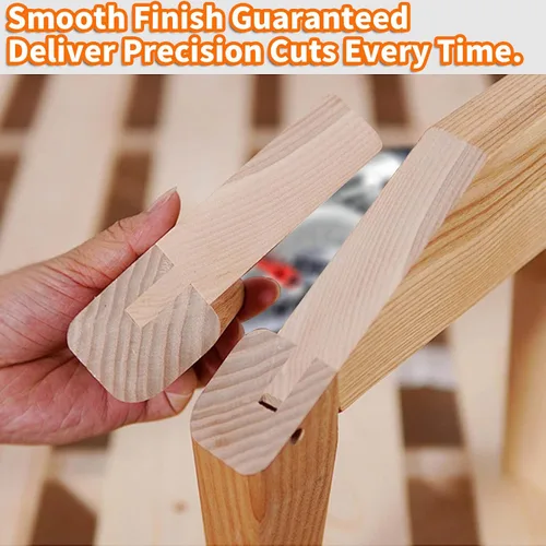 Miniatura 7 de ENERTWIST - Juego de 2 hojas de sierra circular de 4 1/2 pulgadas, 120 dientes, con eje de 3/8 pulgadas (9.5 mm) para corte rápido y suave en madera