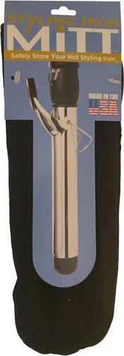Miniatura 5 de Funda [resistente al calor] para rizadores, planchas o alisadoras, y planchas de peinar, forro recubierto de silicona y bolsa de algodón acolchada