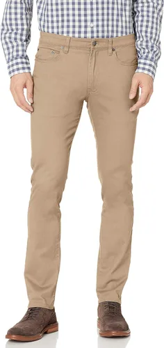 Miniatura 21 de Amazon Essentials - Pantalones ajustados para hombre, diseño de sarga elástica con 5 bolsillos