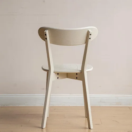 Miniatura 2 de Sillas de comedor y juegos de mesa y sillas, madera de roble maciza, grado FAS fabricado en América del Norte, silla de madera 100% libre
