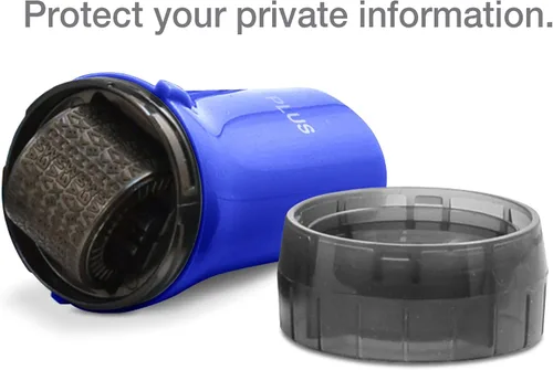 Miniatura 2 de Guard Your ID Advanced Roller 2.0 - Sello de seguridad para prevención de robo de identidad, color azul