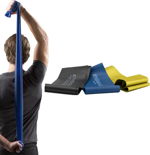 Miniatura 10 de THERABAND Resistance Bands Set, Elastic Bands for Exercise & Physical Therapy, Strength Training for Upper & Lower Body Fitness