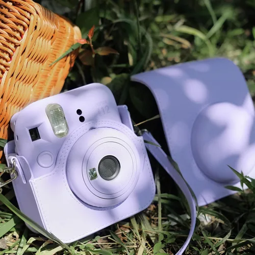 Miniatura 6 de Rieibi Funda para cámara compatible con Fuji Instax Mini 12 – Funda de transporte para cámara instantánea Fujifilm Instax Mini 12 – Mini 12 Funda