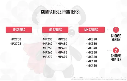 Miniatura 2 de Tinta remanufacturada para Canon PG 210XL 210 XL CL 211XL 211 XL para uso en Canon Pixma iP2702 MP280 MX410 MP490 MX330 MP495 MP250 MP240 MX350