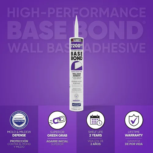 Miniatura 2 de Roberts Adhesivo de base de alto rendimiento para pared, 30 oz (30.0 fl oz)