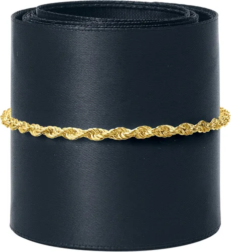 Miniatura 3 de Ross-Simons 3mm 18kt Gold Over Sterling Rope-Chain Bracelet
