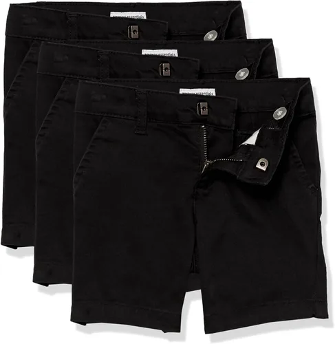 Miniatura 2 de Tienda Essentials Pantalones cortos de uniforme para niñas y niños pequeños, multipacks